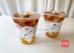 雪梨桂花金橘生椰拿铁的做法图解12