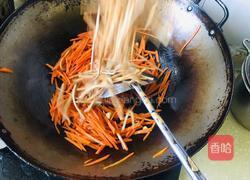 胡萝卜丝炒豆干的做法图解7