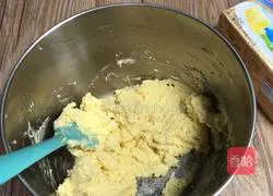 Illustration of how to make two-color butter cookies 6