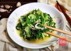 虾米炒白菜的做法图解9