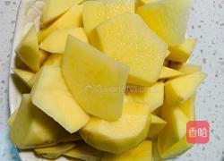 土豆豆角炖猪肉块的做法图解4