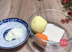 绣球豆腐的做法图解1