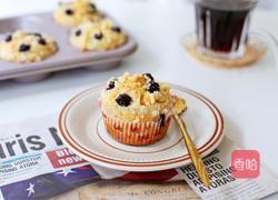 酥粒蓝莓麦芬蛋糕的做法图解20