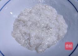 虾仁炒蹄筋的做法图解1