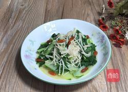 金针菇炒白菜的做法图解10
