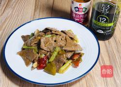 泡椒西芹炒猪肝的做法图解13