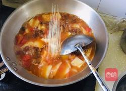 西红柿土豆炖牛肉的做法图解7