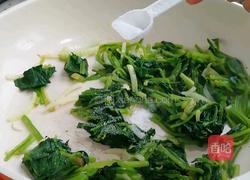 菠菜炒鸡蛋的做法图解8