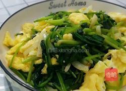 菠菜炒鸡蛋的做法图解11