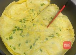 快手早餐:葱花鸡蛋饼的做法图解7