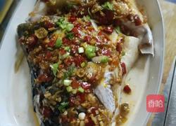 剁椒鱼头的做法图解4