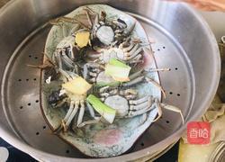 清蒸稻田蟹的做法图解4
