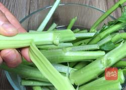 菜心梗炒肉的做法图解9