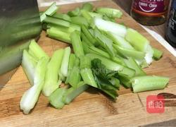 菜心梗炒肉的做法图解10