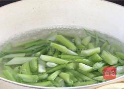 菜心梗炒肉的做法图解13