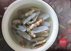 蛏子汤的做法图解5