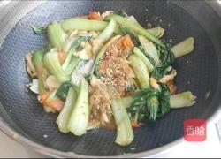 西红柿炒蘑菇油菜的做法图解7