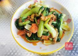 西红柿炒蘑菇油菜的做法图解9