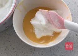 Illustration of how to make chiffon cake 6