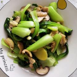 香皮青（香菇鸡皮上海青）的做法[图]