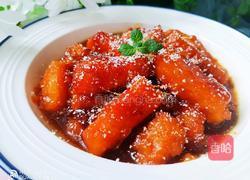 椰香拔丝南瓜的做法图解15