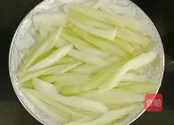 Illustration of how to make cold yuba and celery 10