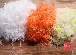 青白萝卜肉馅 锅贴饺的做法图解3