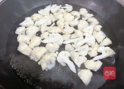 青椒炒花菜的做法图解3