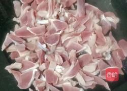 酸豆角炒鸭肾的做法图解6