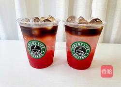 石榴冰美式的做法图解8