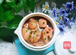 莲藕炖猪蹄的做法图解14