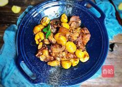 板栗焖鸡肉的做法图解15