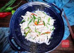 青炒藕丝的做法图解10