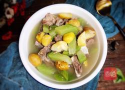 板栗萝卜猪骨汤的做法图解10