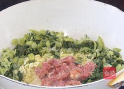 冲菜炒肉的做法图解7