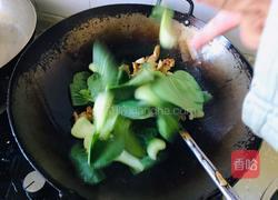 油滋啦炒油菜的做法图解4
