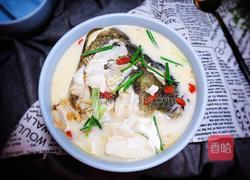 枸杞豆腐鱼头汤的做法图解12