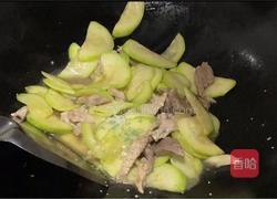肉片炒丝瓜的做法图解6