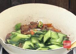 熏肉炒黄瓜的做法图解9
