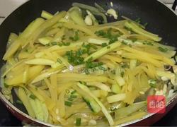 黄瓜土豆丝的做法图解11