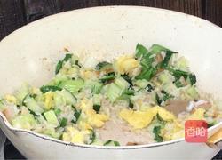 黄瓜蛋炒饭的做法图解10