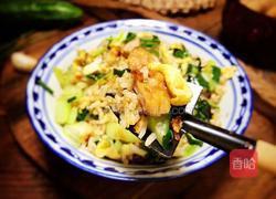 黄瓜蛋炒饭的做法图解13