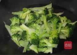 清炒西兰花的做法图解4