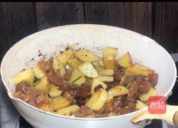 牛筋烧土豆的做法图解7