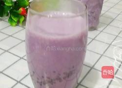 紫薯啵啵奶昔的做法图解10
