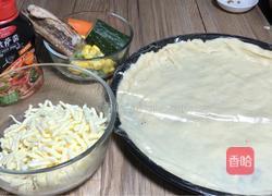 熏肉披萨的做法图解1