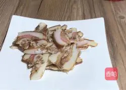 Illustration of how to make bacon pizza 2