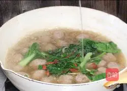 Beef Meatball Soup Recipe Illustration 9