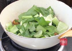 小白菜烧肉圆子的做法图解5