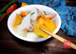 南瓜萝卜脊骨汤的做法图解10